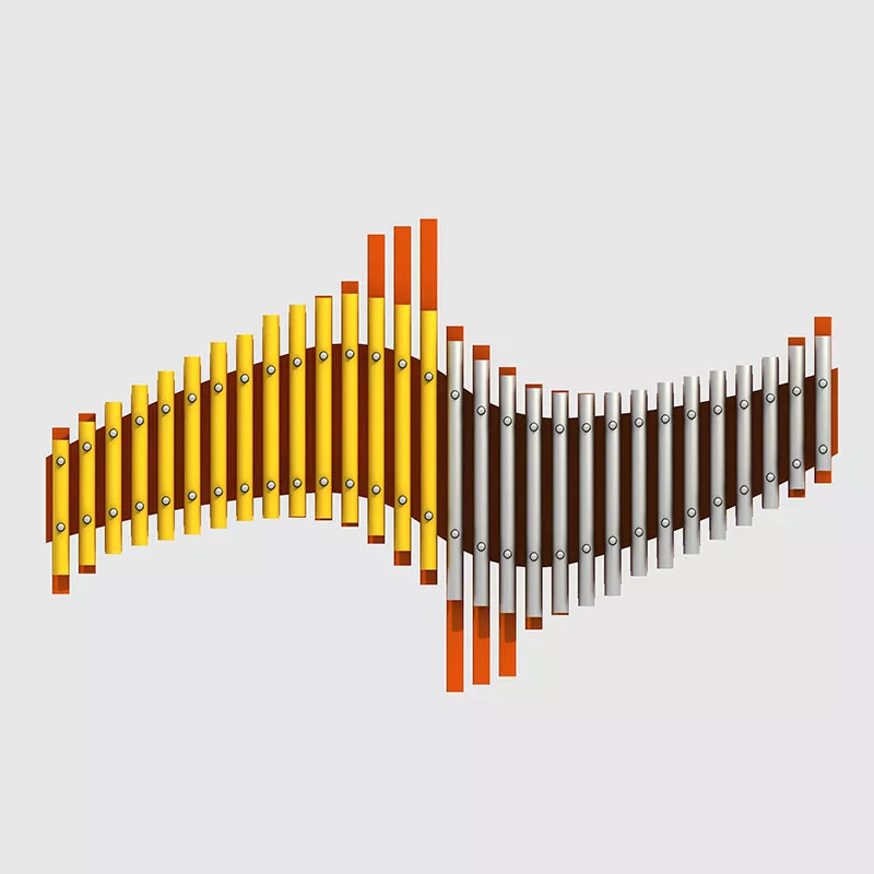 ایلومینیم کھوٹ کھیل کے میدان ہینڈپائپس آؤٹ ڈور موسیقی کے آلات