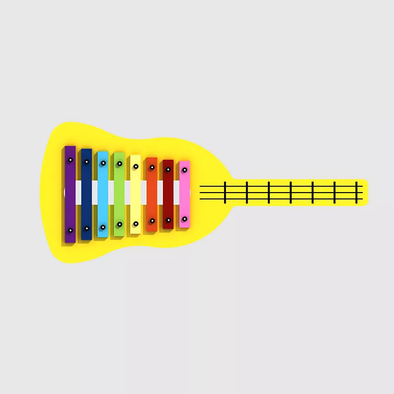 بچوں کے آؤٹ ڈور تفریحی پارک موسیقی کے آلات